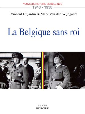 cover image of La Belgique sans roi (1940-1950)